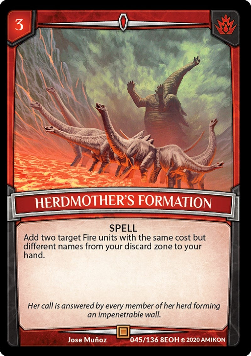 Image for Herdmother's Formation (Echoes of Hokken) (45/136 8EOH) - Argent Saga TCG