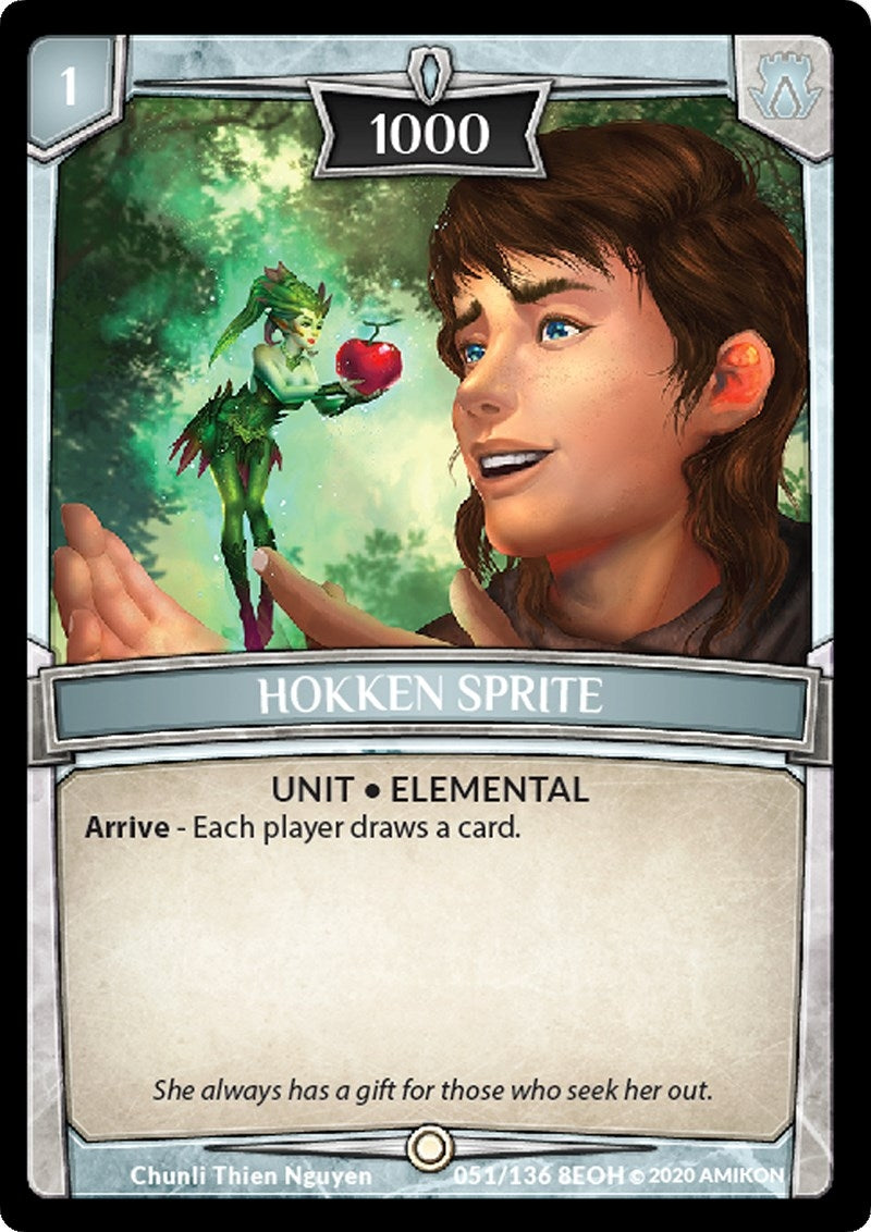Image for Hokken Sprite (Echoes of Hokken) (51/136 8EOH) - Argent Saga TCG