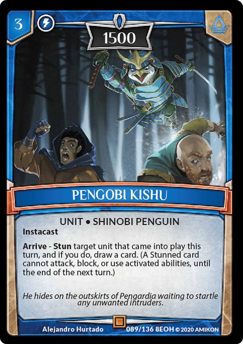 Image for Pengobi Kishu (Echoes of Hokken) (89/136 8EOH) - Argent Saga TCG
