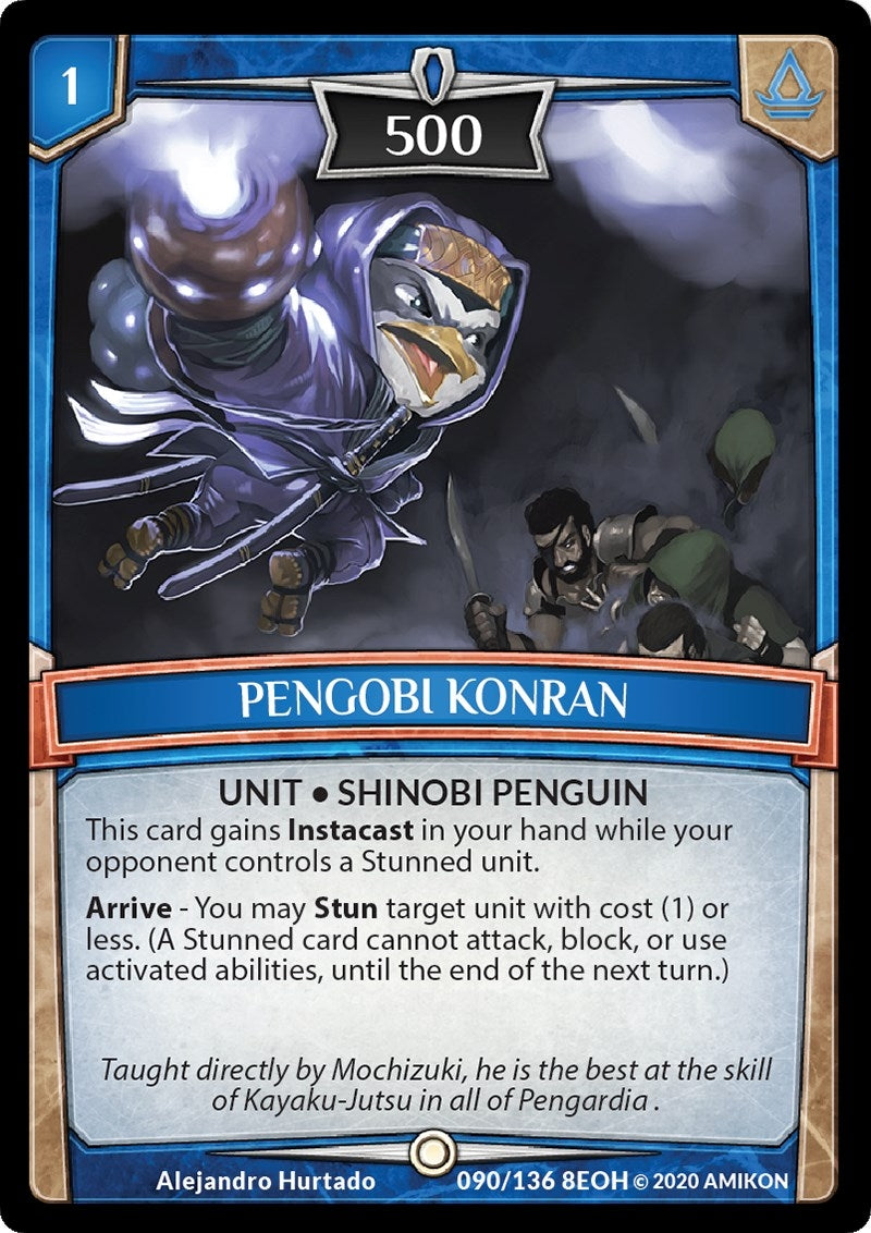 Image for Pengobi Konran (Echoes of Hokken) (90/136 8EOH) - Argent Saga TCG