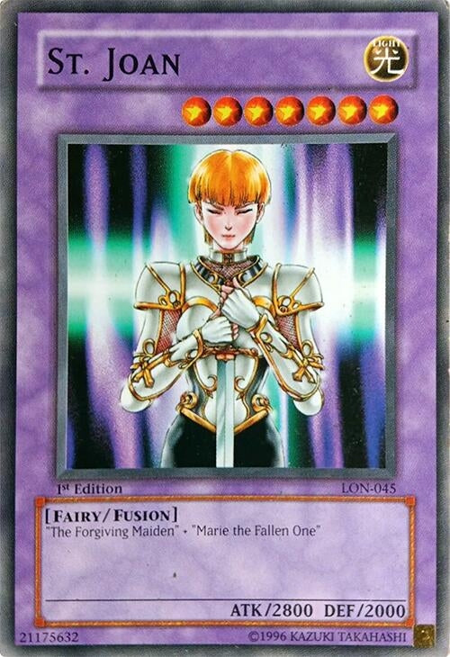 Image for St. Joan (Labyrinth of Nightmare) (LON-045) - YuGiOh
