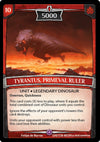 Image for Tyrantus, Primeval Ruler (Echoes of Hokken) (120/136 8EOH) - Argent Saga TCG