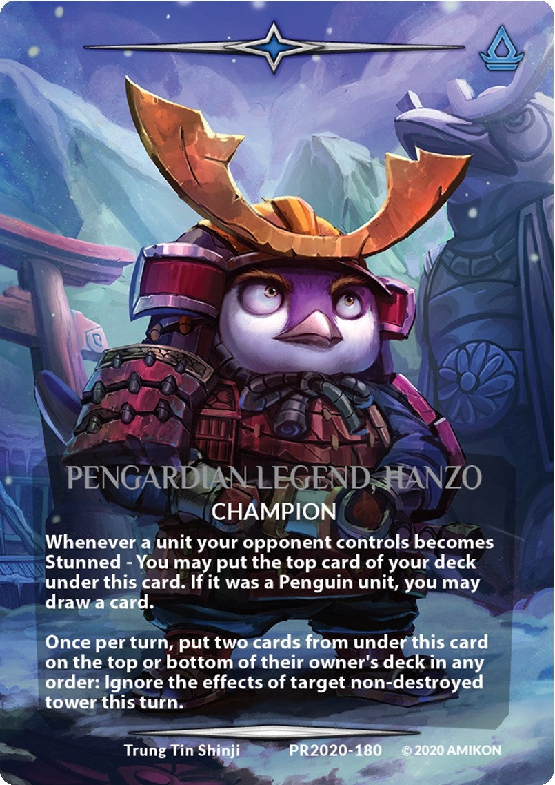 Image for Pengardian Legend, Hanzo (Serial Numbered) (Argent Saga Promos) (PR2020-180) - Argent Saga TCG