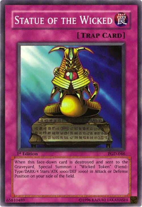Image for Statue of the Wicked (Pharaonic Guardian) (PGD-046) - YuGiOh
