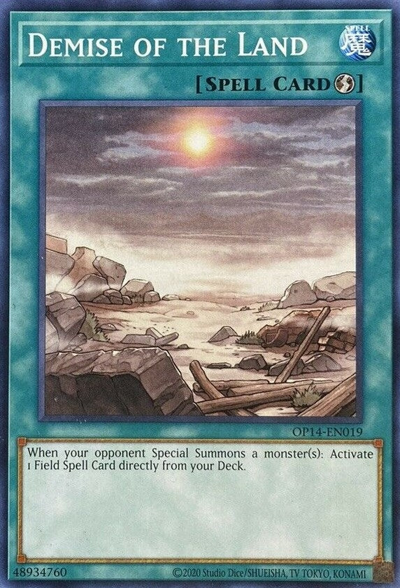 Image for Demise of the Land (OTS Tournament Pack 14) (OP14-EN019) - YuGiOh
