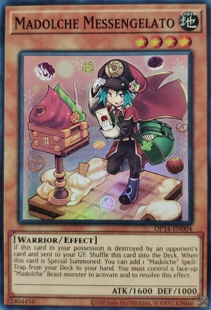 Image for Madolche Messengelato (OTS Tournament Pack 14) (OP14-EN004) - YuGiOh