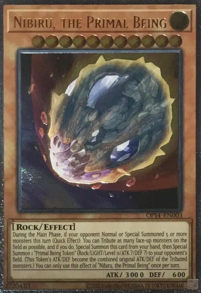 Image for Nibiru, the Primal Being (UTR) (OTS Tournament Pack 14) (OP14-EN003) - YuGiOh