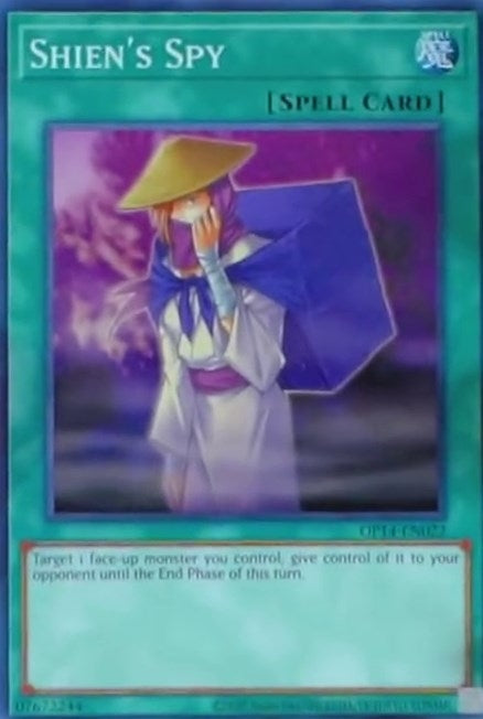 Image for Shien's Spy (OTS Tournament Pack 14) (OP14-EN022) - YuGiOh