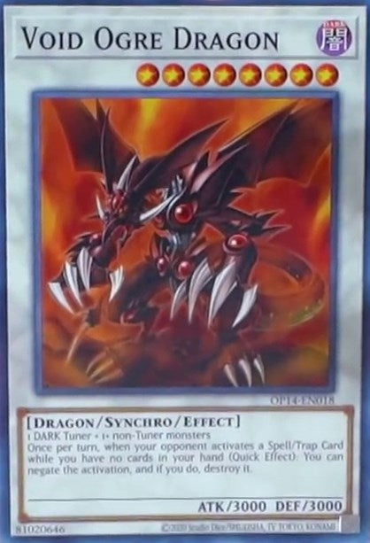 Image for Void Ogre Dragon (OTS Tournament Pack 14) (OP14-EN018) - YuGiOh
