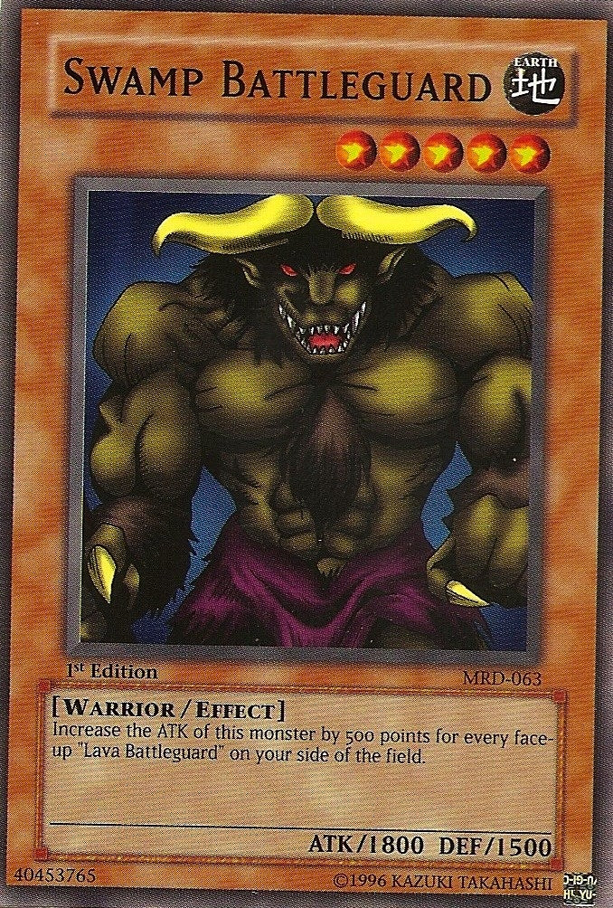 Image for Swamp Battleguard (Metal Raiders) (MRD-063) - YuGiOh