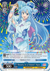 Image for "Beauty in a Yukata" Aqua (KonoSuba The Movie: Legend of Crimson) (KS/W76-E088 C) - Weiss Schwarz