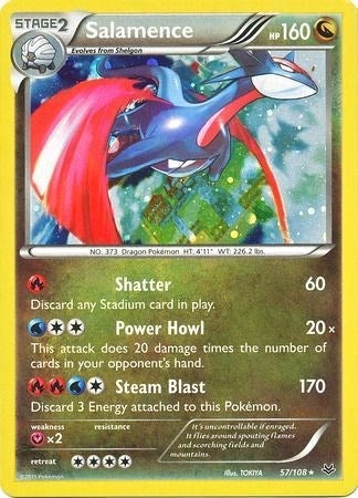 Image for Salamence - 57/108 (Cosmos Holo) (Blister Exclusives) (057/108) - Pokemon