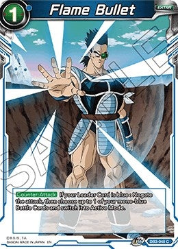 Image for Flame Bullet (Draft Box 06 - Giant Force) (DB3-048) - Dragon Ball Super: Masters