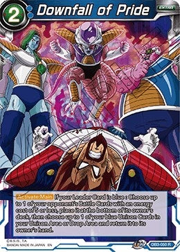 Image for Downfall of Pride (Draft Box 06 - Giant Force) (DB3-050) - Dragon Ball Super: Masters