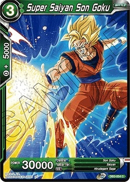 Image for Super Saiyan Son Goku (Draft Box 06 - Giant Force) (DB3-054) - Dragon Ball Super: Masters