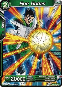 Image for Son Gohan (Draft Box 06 - Giant Force) (DB3-056) - Dragon Ball Super: Masters