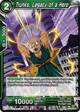 Image for Trunks, Legacy of a Hero (Draft Box 06 - Giant Force) (DB3-062) - Dragon Ball Super: Masters