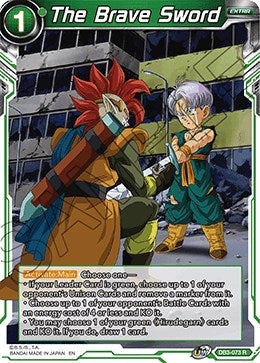 Image for The Brave Sword (Draft Box 06 - Giant Force) (DB3-073) - Dragon Ball Super: Masters