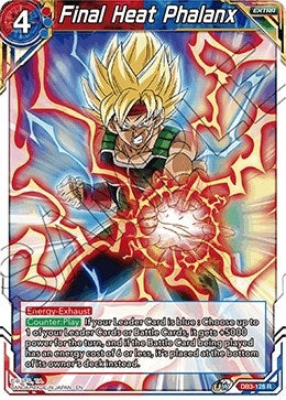 Image for Final Heat Phalanx (Draft Box 06 - Giant Force) (DB3-128) - Dragon Ball Super: Masters
