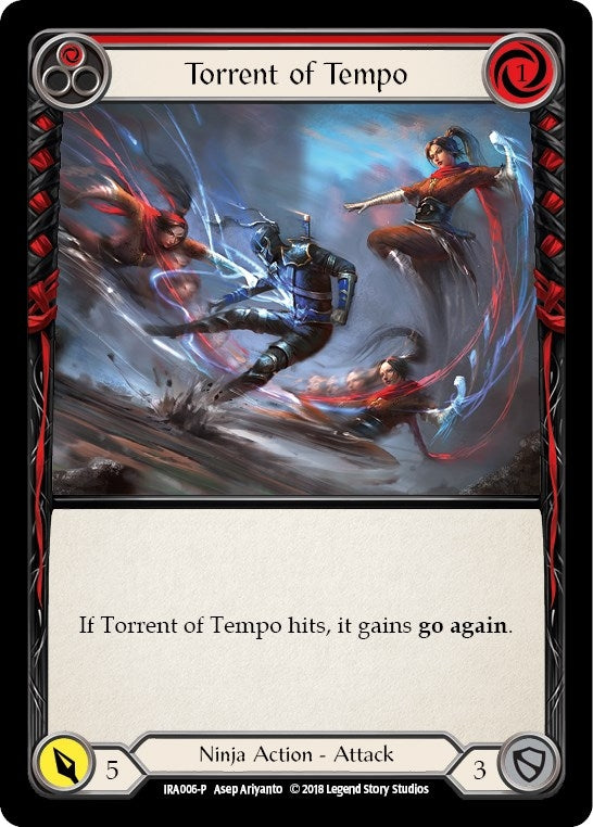 Image for Torrent of Tempo (Welcome Deck: Ira) (IRA006) - Flesh and Blood TCG