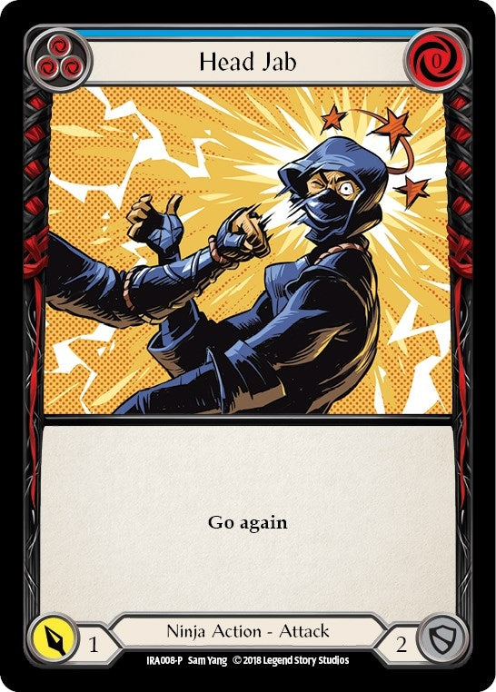 Image for Head Jab (Welcome Deck: Ira) (IRA008) - Flesh and Blood TCG