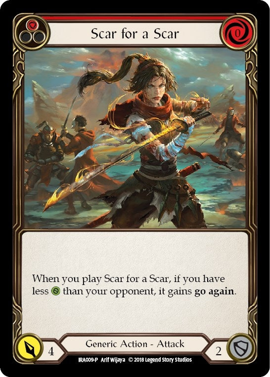 Image for Scar for a Scar (Welcome Deck: Ira) (IRA009) - Flesh and Blood TCG