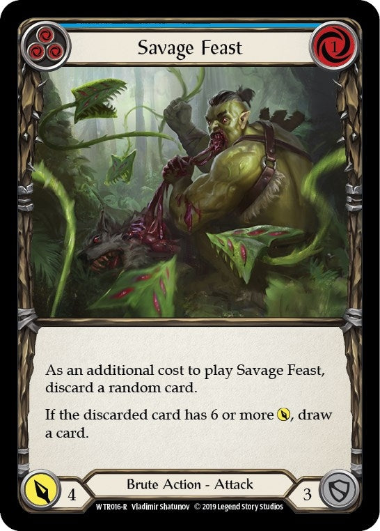 Image for Savage Feast (Blue) (WTR) (16)