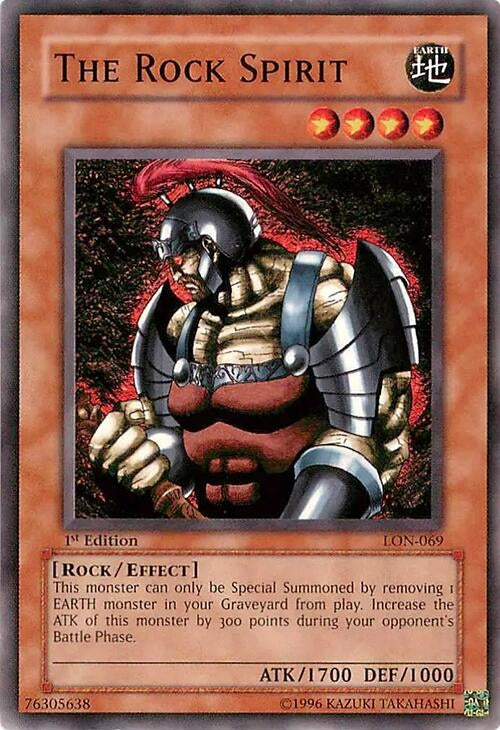 Image for The Rock Spirit (Labyrinth of Nightmare) (LON-069) - YuGiOh