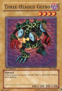 Image for Three-Headed Geedo (Pharaoh's Servant) (PSV-002) - YuGiOh