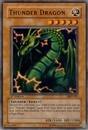 Image for Thunder Dragon (Metal Raiders) (MRD-097) - YuGiOh