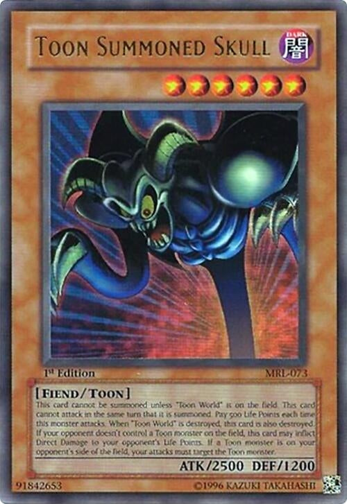 Image for Toon Summoned Skull (Magic Ruler) (MRL-073) - YuGiOh