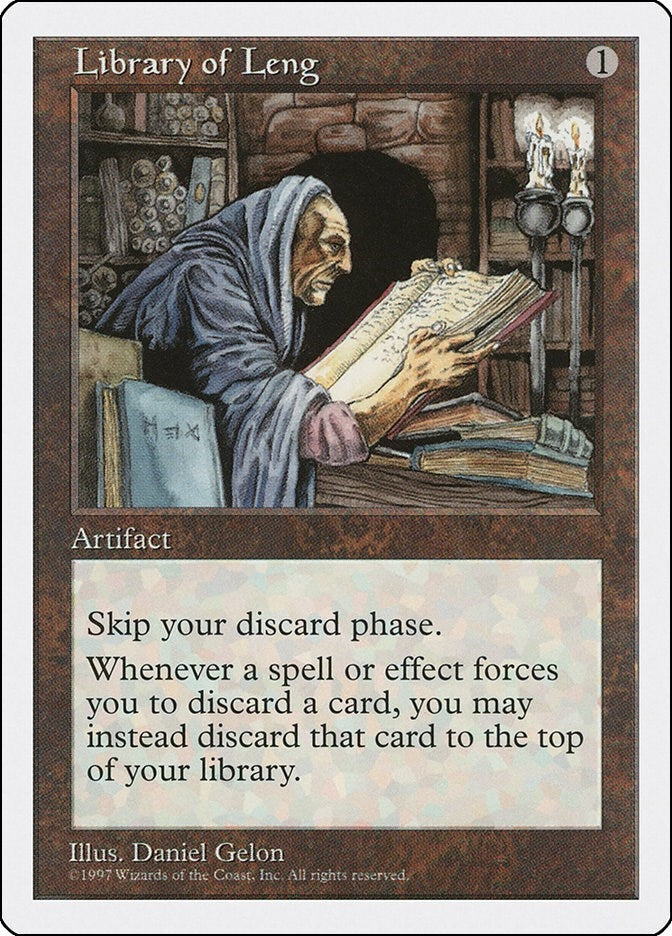 Image for Library of Leng (Fifth Edition) - Magic: The Gathering
