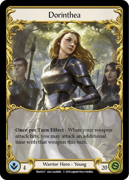 Image for Dorinthea (Hero Deck: Dorinthea) (TEA002) - Flesh and Blood TCG