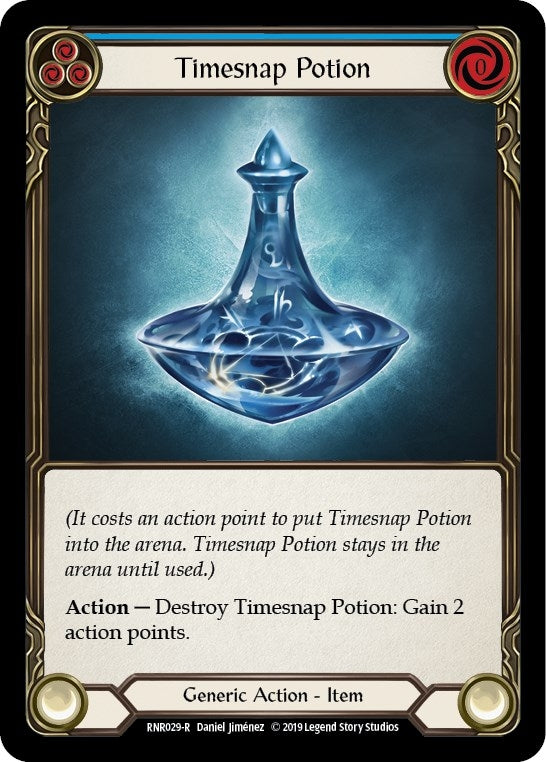Image for Timesnap Potion (Hero Deck: Rhinar) (RNR029) - Flesh and Blood TCG