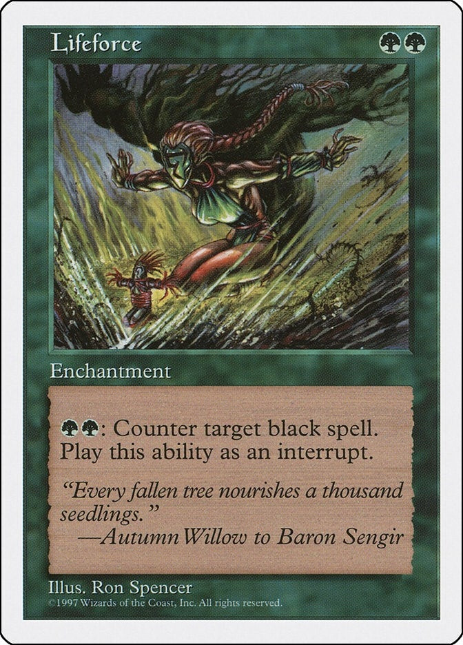 Image for Lifeforce (Fifth Edition) - Magic: The Gathering