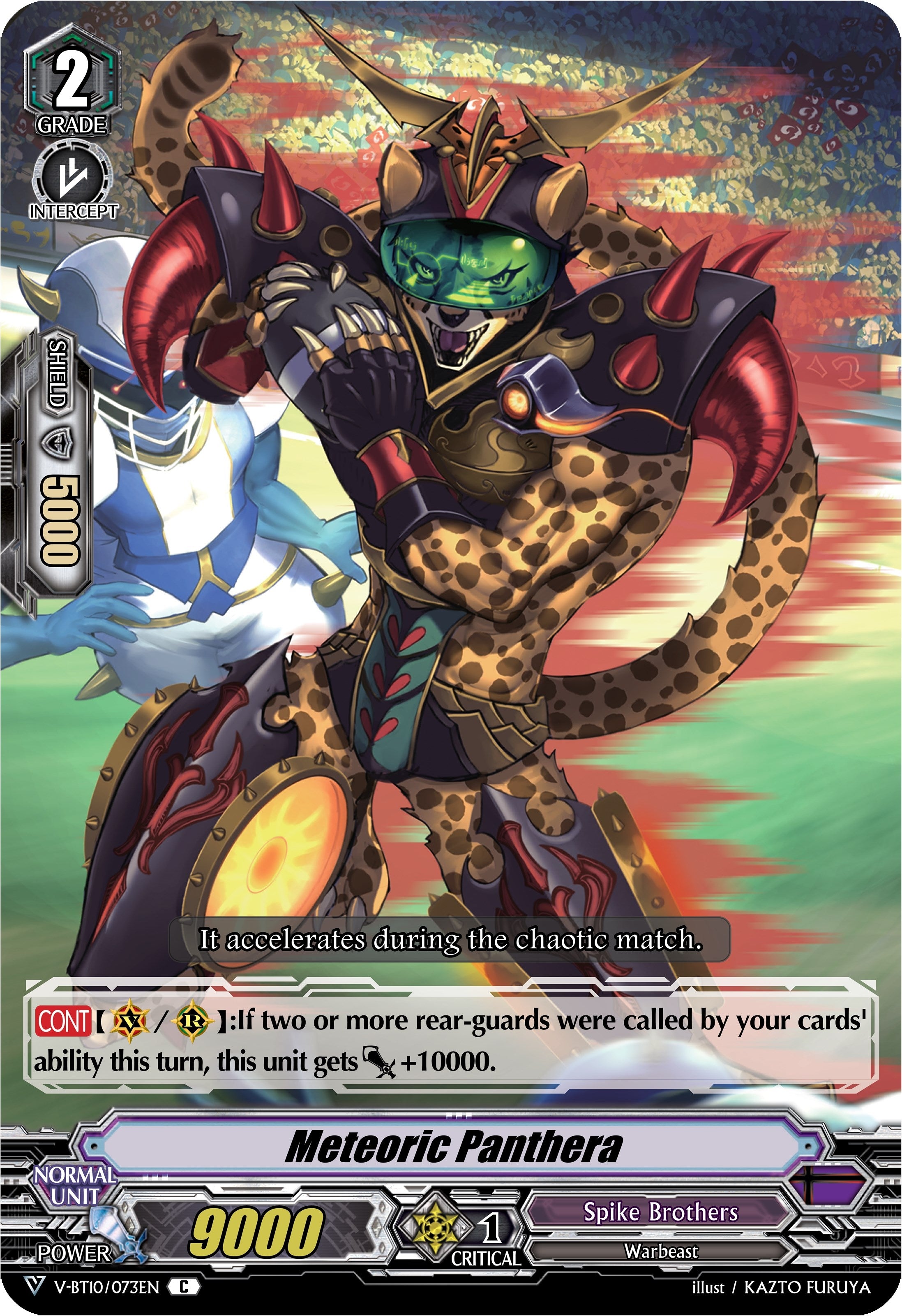 Image for Meteoric Panthera (V-BT10: Phantom Dragon Aeon) (V-BT10/073EN) - Cardfight Vanguard