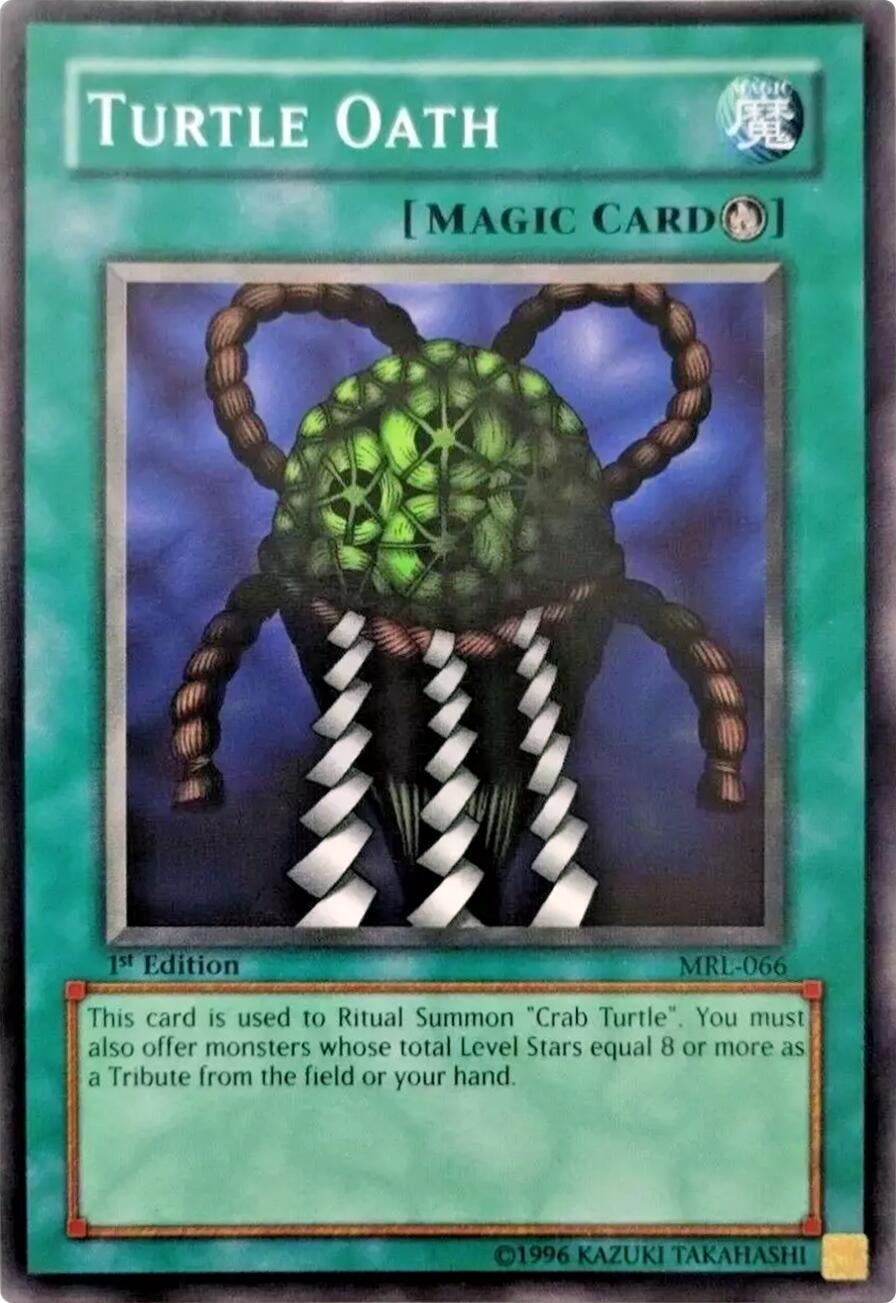 Image for Turtle Oath (Magic Ruler) (MRL-066) - YuGiOh
