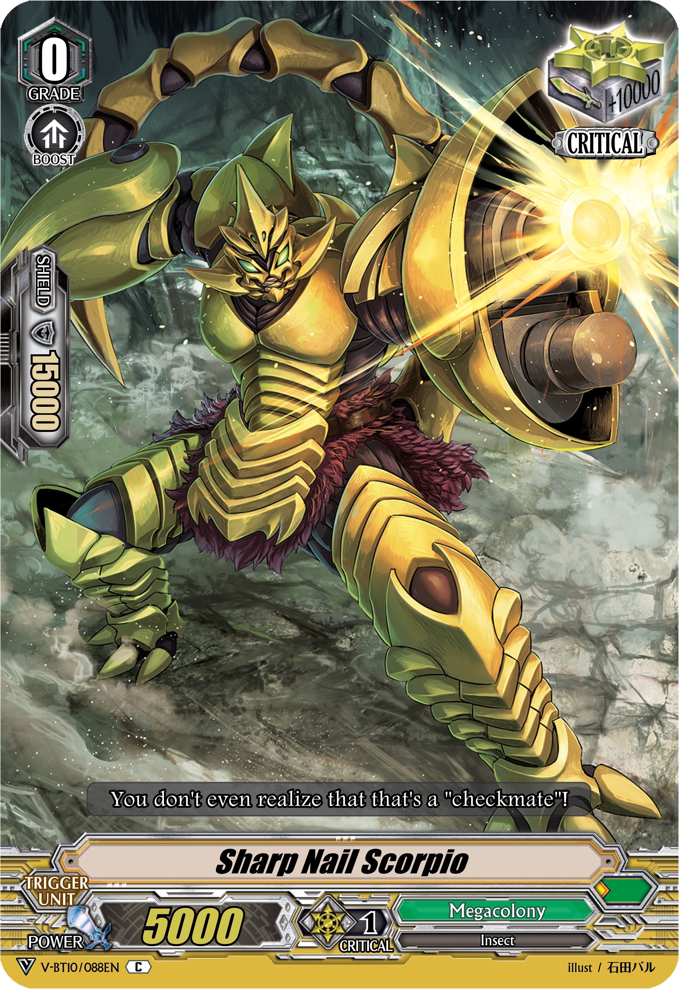 Image for Sharp Nail Scorpio (V-BT10: Phantom Dragon Aeon) (V-BT10/088EN) - Cardfight Vanguard