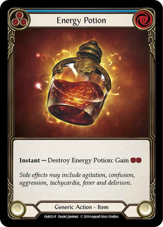 Image for Energy Potion - FAB012 (Flesh and Blood: Promo Cards) (FAB012) - Flesh and Blood TCG