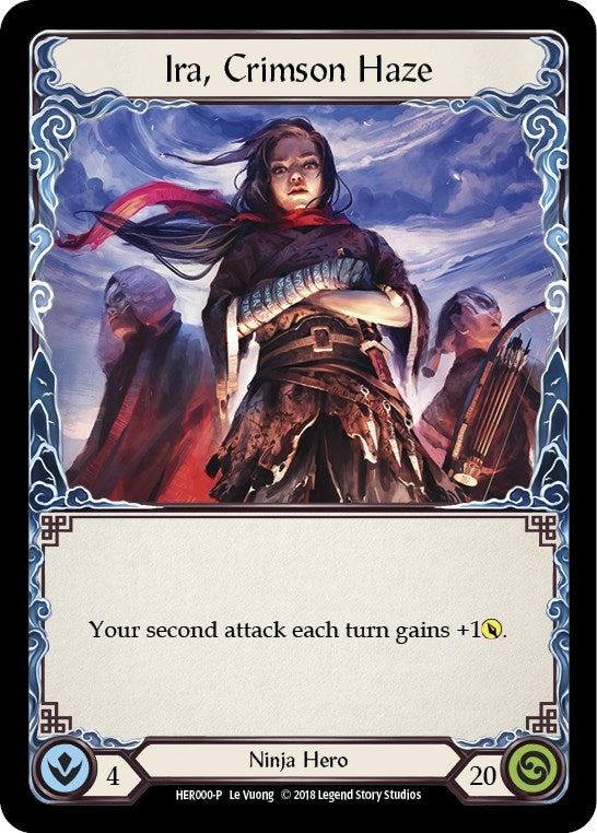 Image for Ira, Crimson Haze - HER000 (Flesh and Blood: Promo Cards) (HER000) - Flesh and Blood TCG