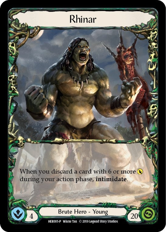 Image for Rhinar - HER005 (Flesh and Blood: Promo Cards) (HER005) - Flesh and Blood TCG