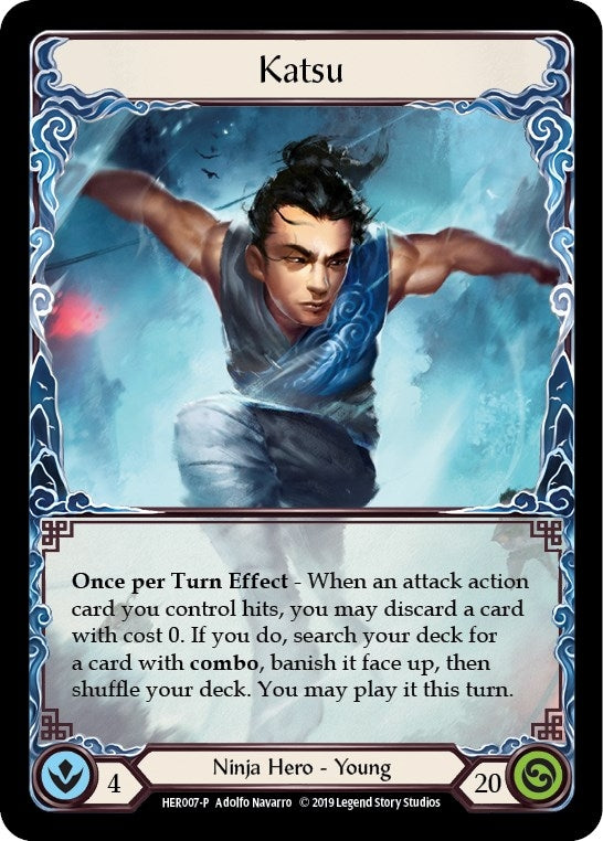 Image for Katsu - HER007 (Flesh and Blood: Promo Cards) (HER007) - Flesh and Blood TCG
