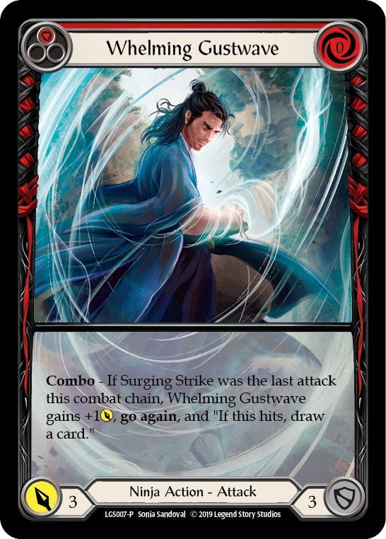 Image for Whelming Gustwave (Red) - LGS007 (Flesh and Blood: Promo Cards) (LGS007) - Flesh and Blood TCG