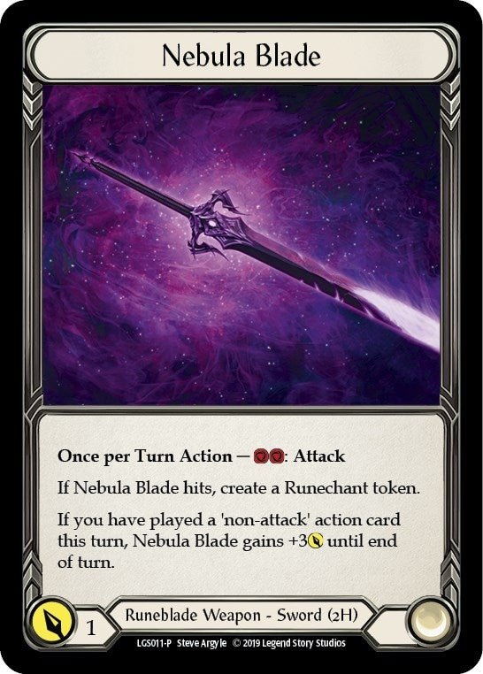Image for Nebula Blade - LGS011 (Flesh and Blood: Promo Cards) (LGS011) - Flesh and Blood TCG