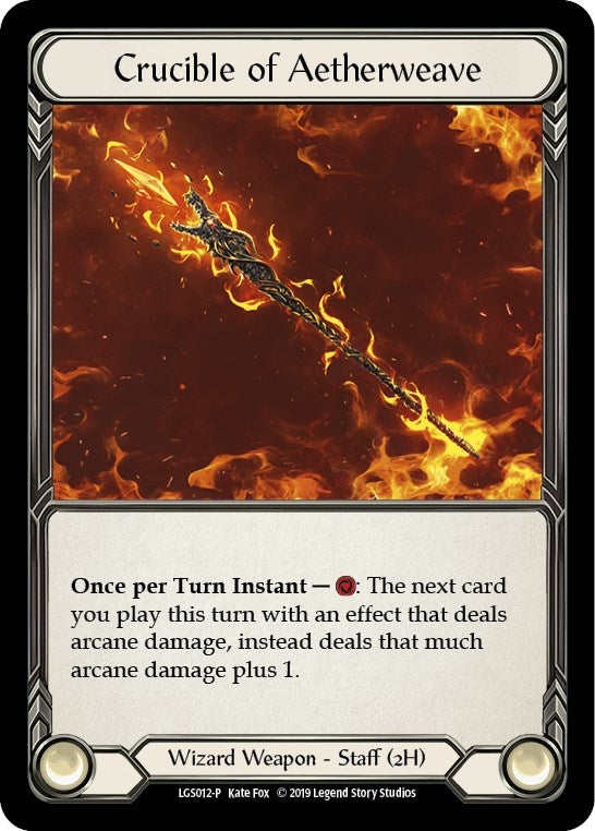 Image for Crucible of Aetherweave - LGS012 (Flesh and Blood: Promo Cards) (LGS012) - Flesh and Blood TCG