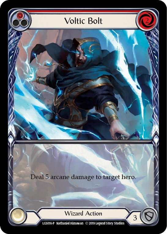 Image for Voltic Bolt (Red) - LGS016 (Flesh and Blood: Promo Cards) (LGS016) - Flesh and Blood TCG