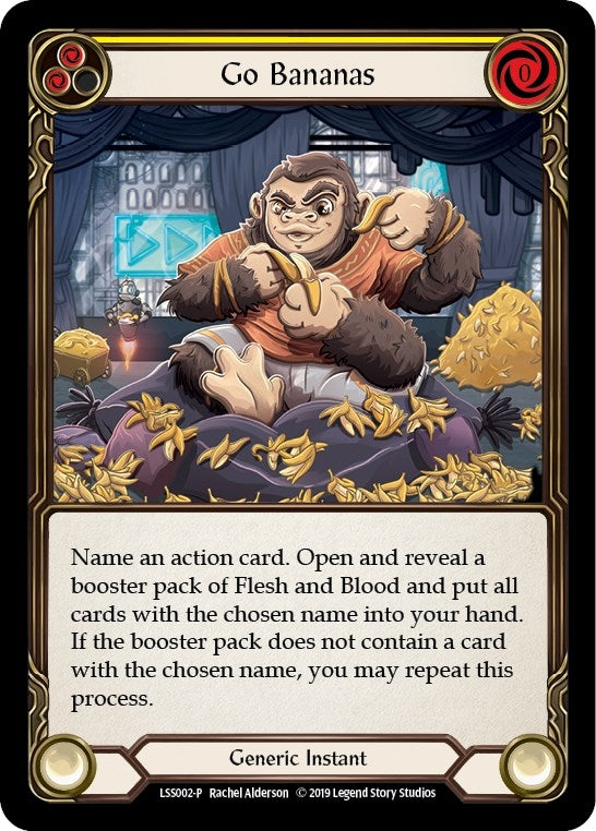 Image for Go Bananas - LSS002 (Flesh and Blood: Promo Cards) (LSS002) - Flesh and Blood TCG
