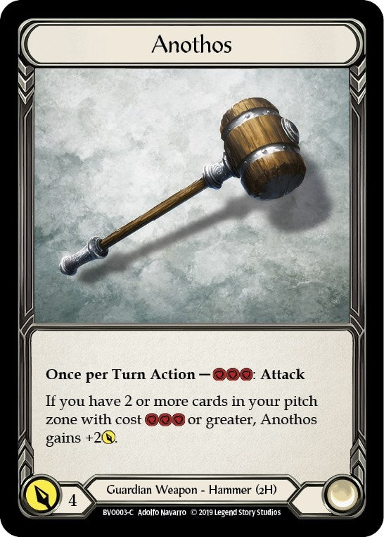 Image for Anothos (Hero Deck: Bravo) (BVO003) - Flesh and Blood TCG