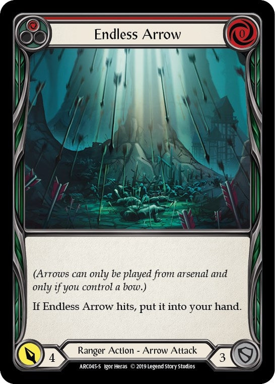 Image for Endless Arrow (Arcane Rising) (ARC045) - Flesh and Blood TCG