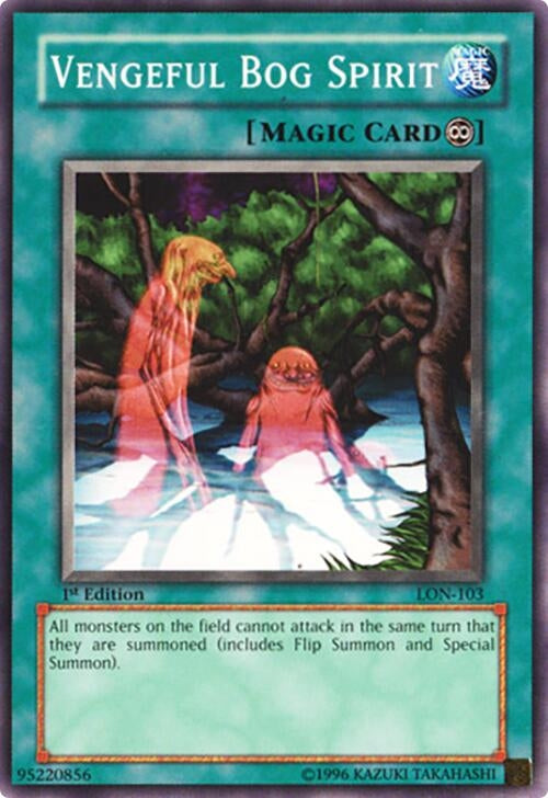 Image for Vengeful Bog Spirit (Labyrinth of Nightmare) (LON-103) - YuGiOh